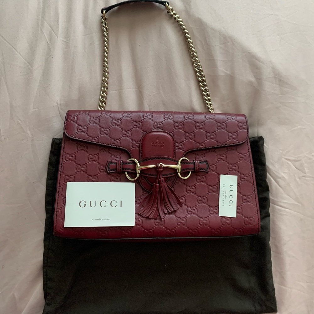 Large Gucci Emily purse